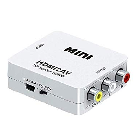 RANZ, Hdmi2Av Standard Hdmi Interface Mini Hd Video Hdmi to Av